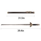 39 4in Qingming Sword martial Arts Sword Carbon Steel  collection decoration
