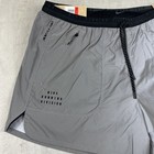 Nike Run Division Reflective Running Adv Shorts Silver Men s Size L Fz1123-035