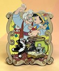Wdi - Pinocchio  Gepetto  Figaro  Cleo - Pinocchio 85th Anniversary Pin