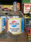 1950s Pepsi Cola Syrup Bottles Box Antique Soda Sign Old Original Coca Cola 7up