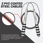 Rdx Weighted Skipping Rope 10 3ft     Non-slip Handles For Boxing   Fitness