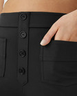 Halara Daystretch High Waisted Pockets Straight Leg Trousers Black Size L