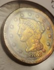 1853 Braided Hair Head Large Cent - Very Nice - Full Liberty - Tone
