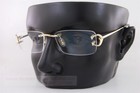 Brand New Cartier Eyeglass Frames Ct 0344 o-001 Rimless Gold  For Men Women 53mm