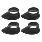 4pcs Bird Watching Glasses Cups Accessories Binocular Rubber Eyecups Astronomy