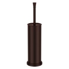 Heavy Duty Toilet Brush Set - 304 Stainless Steel  Removable Holder  Splash Guar