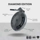 Disklok Diamond Edition Small 35-38 9cm Steering Wheel Anti Theft Clamp Lock