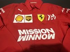 Scuderia Ferrari Shirt Mission Winnow Size M 2019 F1 Team Only Exclusive
