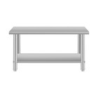 Fits For Restaurant Home Stainless Steel Kitchen 48   24   Commercial Work Table