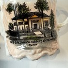 Greenwich Connecticut Ct Antique Library  Souvenir China Creamer Tea Pot