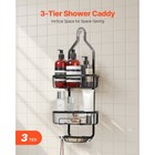 Uimoso Shower Caddy 3-tier Hanging Bathroom Shower Storage Organization Shelves