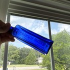 Cobalt Blue Skookam Root Hair Grower 19th Century Bottle