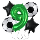 Soccer Balloons 9th Birthday Decorations For Boy  Soccer Birthday Party Green 9