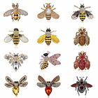 Rhinestone Crystal Butterfly Cat Dog Animals Brooch Pin Wholesale Party Women