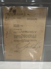 1931 Signed Document Rafael L Trujillo   Paper      Has Emblem  Beautiful 