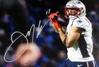 Julian Edelman Autographed Signed 16x20 Photo New England Patriots Beckett