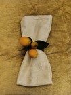 Set Of 10 Napkin Rings Lemon Themed Lemons Kitchen Dining 