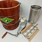 White Mountain 4 Qt Triple Motion Hand Crank Ice Cream Maker