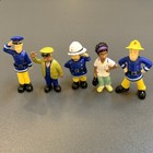 Lot 10 Movie Fireman Sam Figure Toys Cute Pvc Action Figure Kid Gift Fire Man