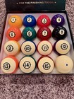 American Heritage Billiard Balls  16  Heirloom Collection Pool Balls- Brand New