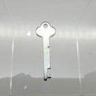 2x National Lock 129-t-7 Trunk Keys  053 t X  30 w Flat Steel Nos