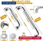 3 Packs Shower Grab Bars For Bathroom  2 X 16 Inch   1 X 12 Inch Safety Handicap