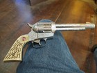 Nichols Mustang 500 Cap Pistol Antique Toy Gun Six Shooter Working Nice   