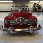 Vintage 1950 s Alps Japan Tin Friction Red Buick Convertible Car Nice 