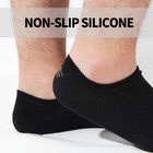 Nroktia 6 Pairs Non Slip No Show Socks Womens And Mens Cut Invisible Liner