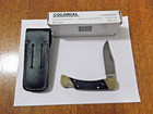 Vintage Colonial Cy15 Coyote Series Knife 1980s New In Box With Sheath Green Usa