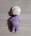 Fisher-price Loving Family Dollhouse 1994 Baby Girl Doll Figure Purple W  Bottle