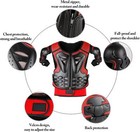 Motorcycle Waistcoat Armor Kids Motocross Dirt Bike Chest Spine Knee Elbow Pad