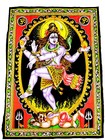 9 Wholesale Lot Cotton Tapestry Wall Hanging Shiva  Tapestry  40 x30 