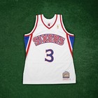 Allen Iverson Signed M n Authentic 1996-97 Philadelphia 76ers Home Jersey Jsa