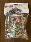 Vintage Bmc 56 Piece Battle Of Iwo Jima Play Set 32 Marines 24 Japanese 54mm New