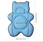 Infant Baby Bath Cushion  Fits Inside Most Baby Bathtubs Newborn Bath Mat  blue 