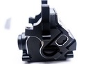 Arrma 6s Blx   Exb Black Aluminum Gearbox With Sway Bar Mount