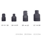 4-pack 3 8  To 1 4  1 2 Inch Drive Ratchet Socket Adapter Reducer Air Impact Set