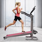 Folding Treadmill Heavy Duty 22   Wide Running Machine   Incline Black pink