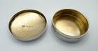George V Circular Pill Box Sterling Silver London 1930 Goldsmiths   Silversmiths