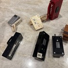  Mixed Lot Miniature Collectible Telephones   Red Phone Booth Most Make Ringing 