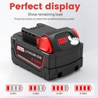2pack 8 0ah 18v Battery For Milwaukee For M18 Extended Capacity 48-11-1860 Us