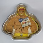 1992 Hulk Hogan Wilton Baking Cake Pan - Wwe Wwf - Manual Included - Vintage