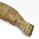 Antique Medical Abdominal Support Belt Corset Tan Canvas Lacing Straps
