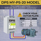 20hp Sinlge Phase To 3 Phase Converter  My-ps-20 Model  Ul-listed  200v - 240v