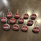 Vintage Coca Cola Bath Hand Towels Washclothes Shower Curtain Hooks Read