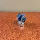 Vintage Handmade Art Glass Artist Signed Jd Shooter Marble 1 21    Large Swirl  11