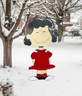 Peanuts Lucy - Multiple Colors - Hand Painted Yard Art  - Outdoor Or Indoor