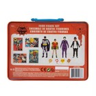 New  Mcfarlane Toys Batman 66 Action Figure Set With Lunchbox Nycc Exclusive