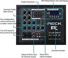Proreck Club Aef Powered Dj Speaker System Line Array 12-inch Pa Combo Set